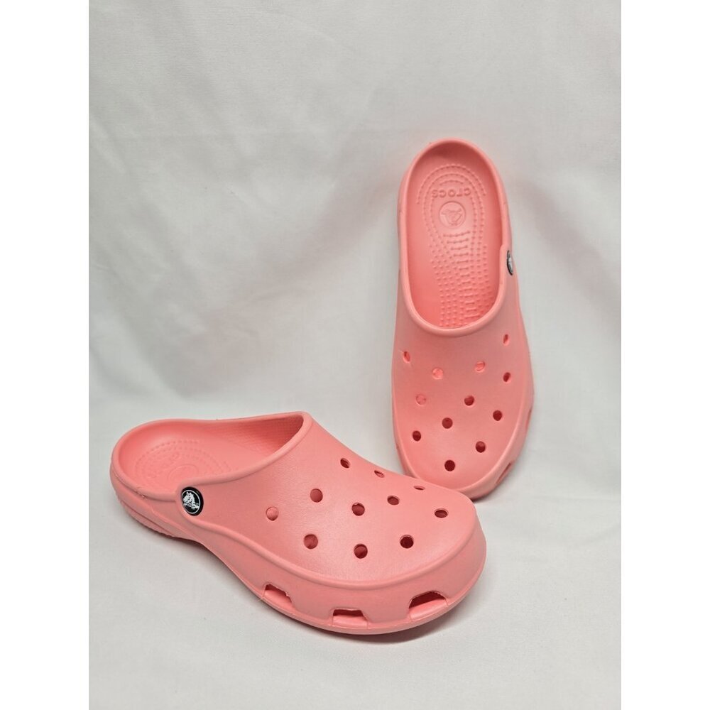 Crocs Freesail Clogs Mules Shoes In Melon Women's Size 6